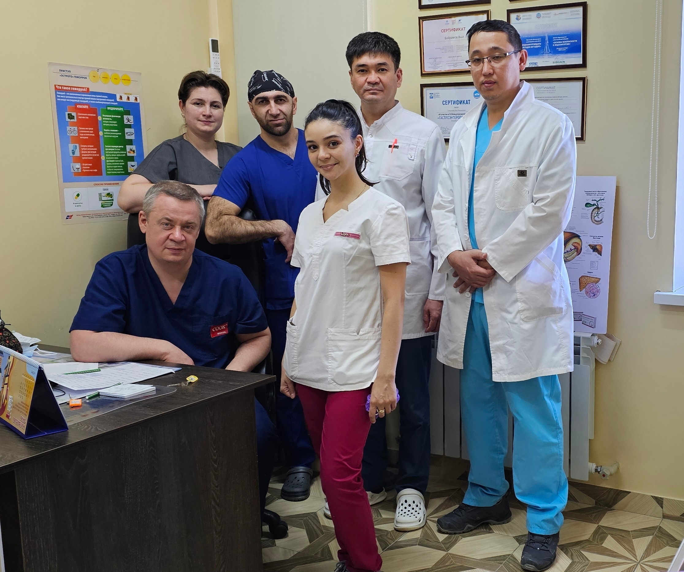 Михаил Черепенин поездка в Казахстан,  г. Шымкент в клинике ProfMedService